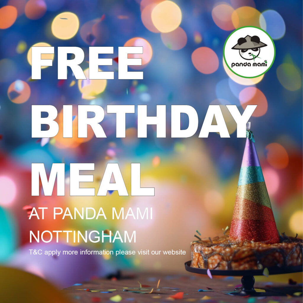 FREE BIRTHDAY MEAL - Panda MamiPanda Mami